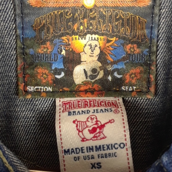 TRUE RELIGION Jean Jacket Women's XS - Picture 4 of 5